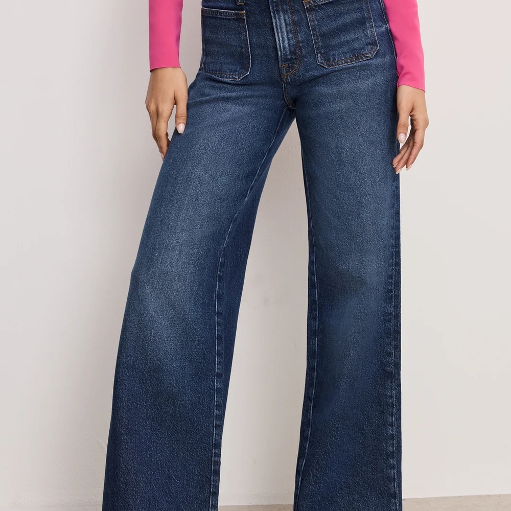 Palazzo Good American Jeans Brand New W/tags